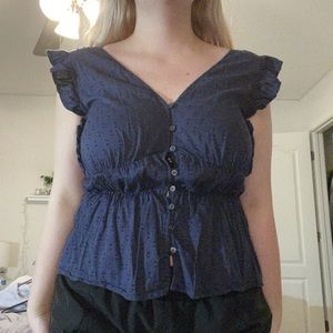 Blue blouse